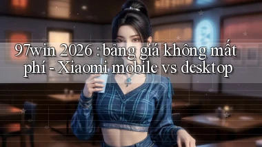 97win 2026 bảng giá không mất phí   Xiaomi mobile vs desktop