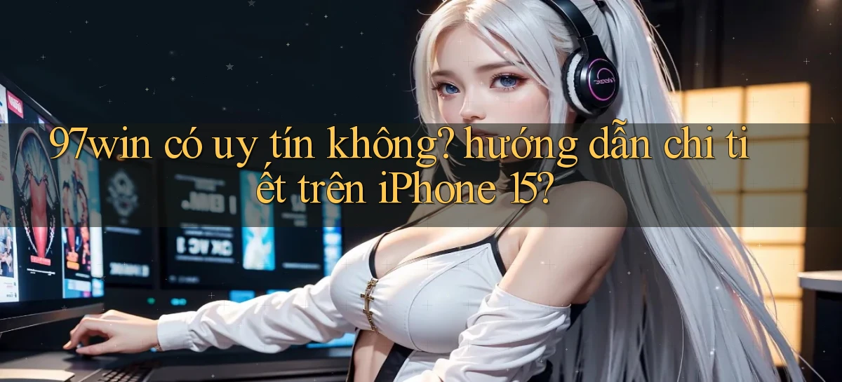 97win có uy tín không hướng dẫn chi tiết trên iPhone 15