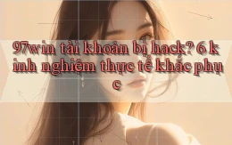 97win tài khoản bị hack 6 kinh nghiệm thực tế khắc phục