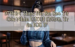 97win thực hư ra sao từ góc nhìn UXUI (2026), trên iOS 17