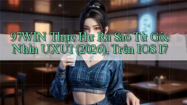 97win thực hư ra sao từ góc nhìn UXUI (2026), trên iOS 17