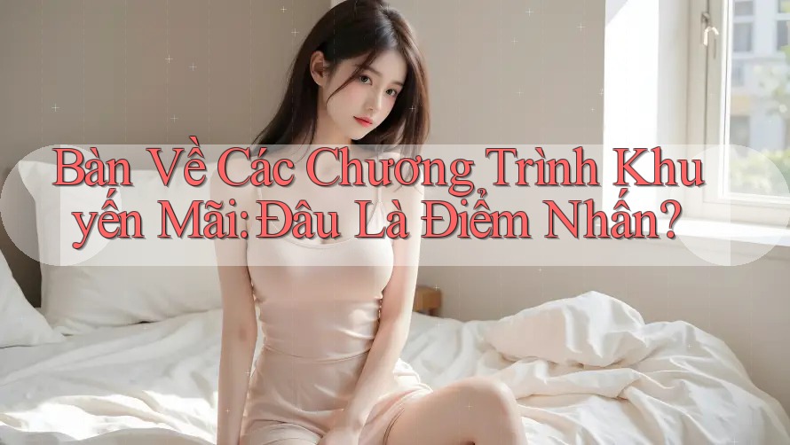Bàn Về Các Chương Trình Khuyến Mãi: Đâu Là Điểm Nhấn? Bàn Về Các Chương Trình Khuyến Mãi: Đâu Là Điểm Nhấn?