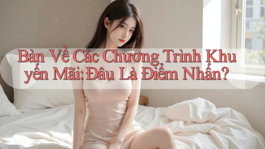 Bàn Về Các Chương Trình Khuyến Mãi: Đâu Là Điểm Nhấn? Bàn Về Các Chương Trình Khuyến Mãi: Đâu Là Điểm Nhấn?