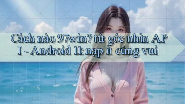 Cách nào 97win từ góc nhìn API   Android 11 nạp ít cũng vui