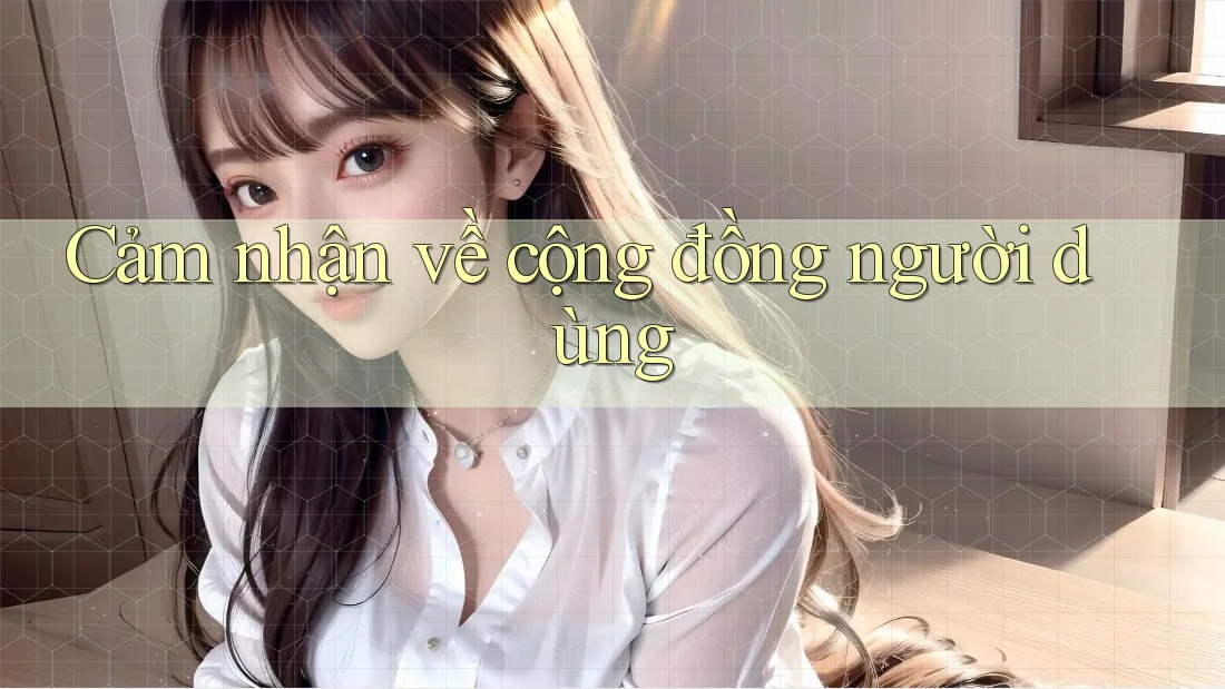 Cảm Nhận Về Cộng Đồng Người Dùng Cảm Nhận Về Cộng Đồng Người Dùng