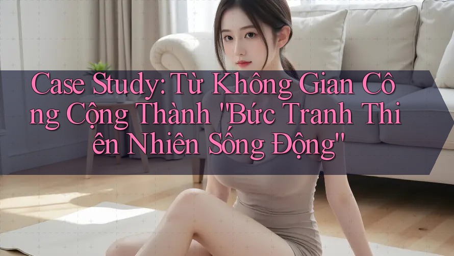 Case Study: Từ Không Gian Công Cộng Thành “Bức Tranh Thiên Nhiên Sống Động” Case Study: Từ Không Gian Công Cộng Thành “Bức Tranh Thiên Nhiên Sống Động”