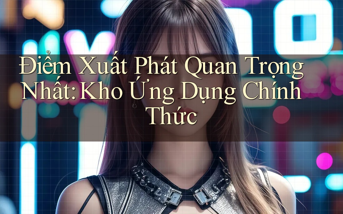 Điểm Xuất Phát Quan Trọng Nhất: Kho Ứng Dụng Chính Thức Điểm Xuất Phát Quan Trọng Nhất: Kho Ứng Dụng Chính Thức