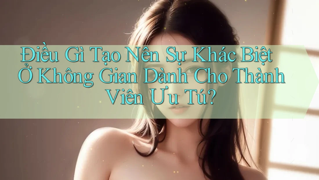 Điều Gì Tạo Nên Sự Khác Biệt Ở Không Gian Dành Cho Thành Viên Ưu Tú? Điều Gì Tạo Nên Sự Khác Biệt Ở Không Gian Dành Cho Thành Viên Ưu Tú?
