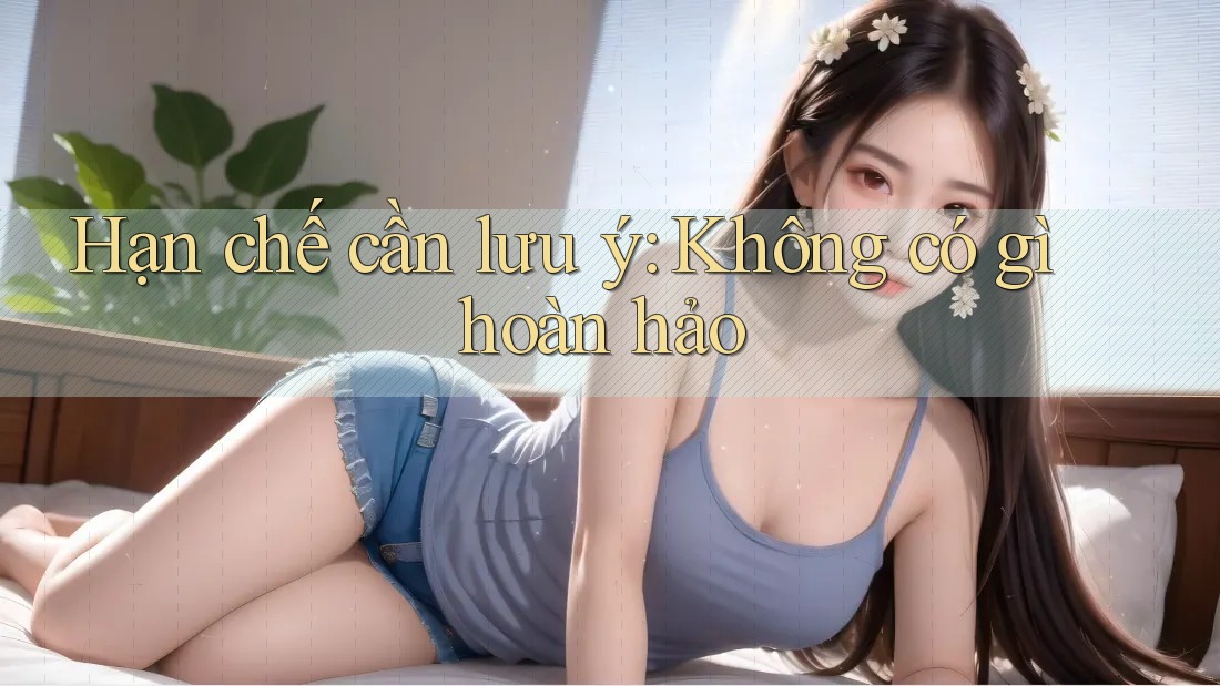 Hạn chế cần lưu ý — không có gì hoàn hảo Hạn chế cần lưu ý — không có gì hoàn hảo