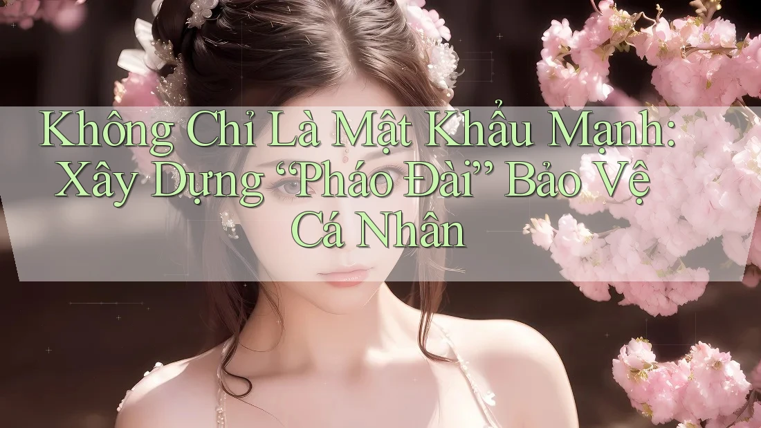 Không Chỉ Là Mật Khẩu Mạnh: Xây Dựng “Pháo Đài” Bảo Vệ Cá Nhân Không Chỉ Là Mật Khẩu Mạnh: Xây Dựng “Pháo Đài” Bảo Vệ Cá Nhân