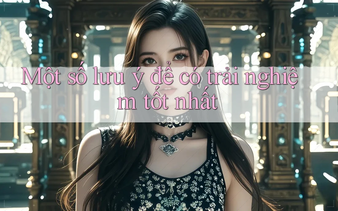 Một Số Lưu Ý Để Có Trải Nghiệm Tốt Nhất Một Số Lưu Ý Để Có Trải Nghiệm Tốt Nhất