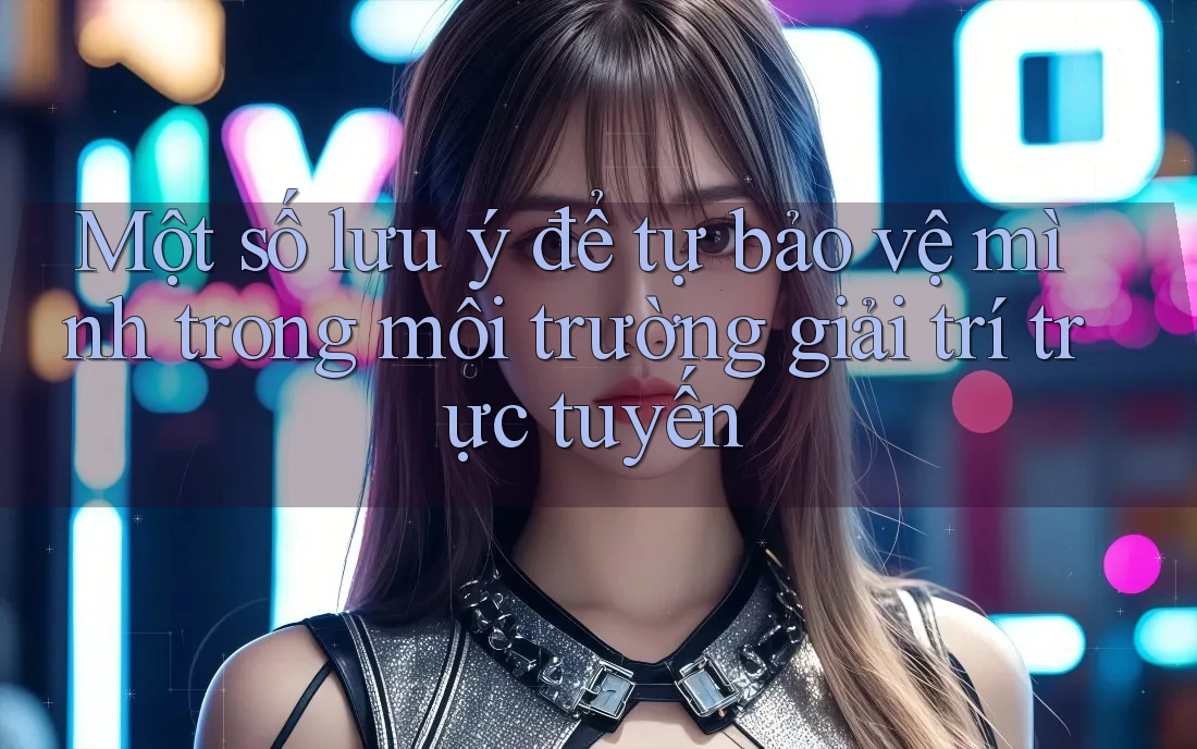 Một số lưu ý để tự bảo vệ mình trong môi trường giải trí trực tuyến Một số lưu ý để tự bảo vệ mình trong môi trường giải trí trực tuyến