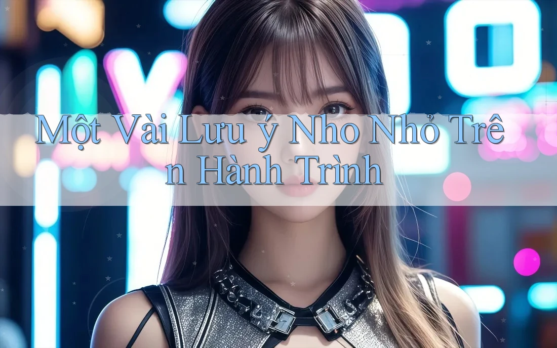 Một Vài Lưu ý Nho Nhỏ Trên Hành Trình