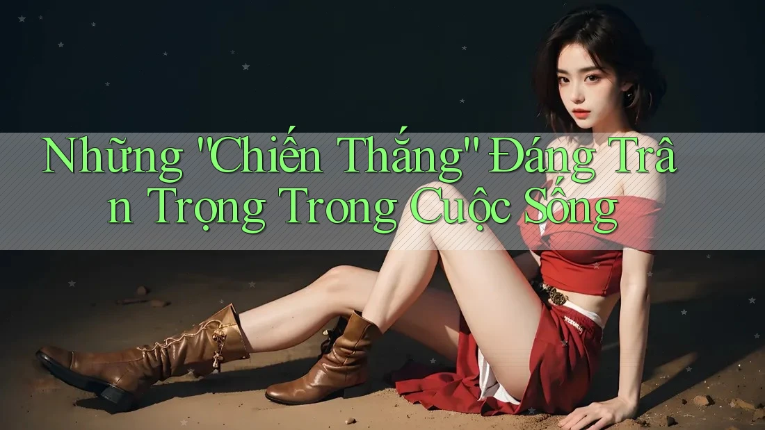 Những “Chiến Thắng” Đáng Trân Trọng Trong Cuộc Sống Những “Chiến Thắng” Đáng Trân Trọng Trong Cuộc Sống