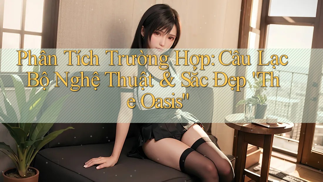 Phân Tích Trường Hợp: Câu Lạc Bộ Nghệ Thuật & Sắc Đẹp “The Oasis” Phân Tích Trường Hợp: Câu Lạc Bộ Nghệ Thuật & Sắc Đẹp “The Oasis”