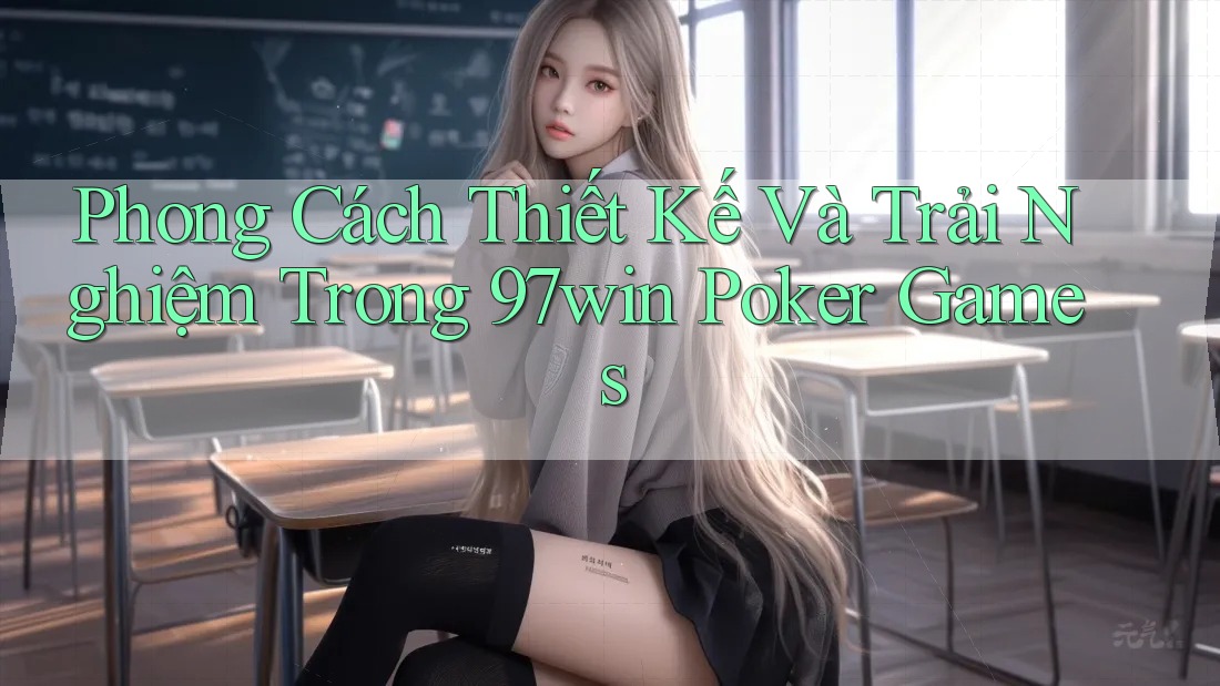 Phong Cách Thiết Kế Và Trải Nghiệm Trong 97win Poker Games Phong Cách Thiết Kế Và Trải Nghiệm Trong 97win Poker Games