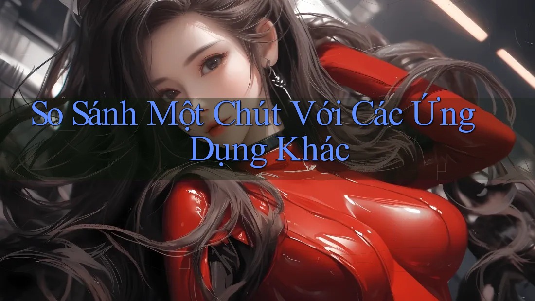 So sánh một chút với các ứng dụng khác So sánh một chút với các ứng dụng khác