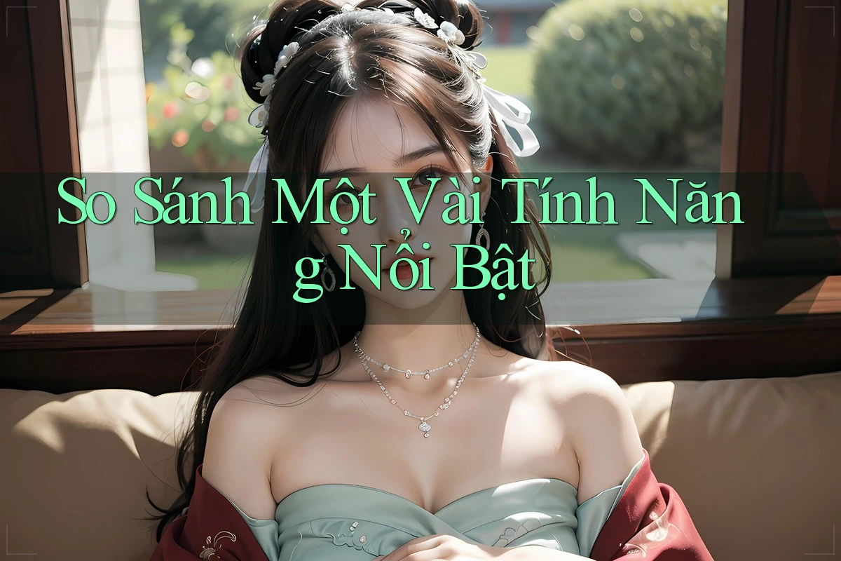 So sánh một vài tính năng nổi bật So sánh một vài tính năng nổi bật