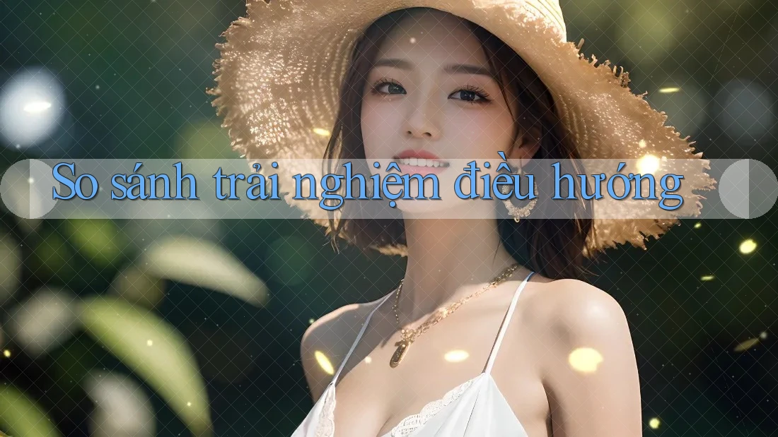 So sánh trải nghiệm điều hướng So sánh trải nghiệm điều hướng