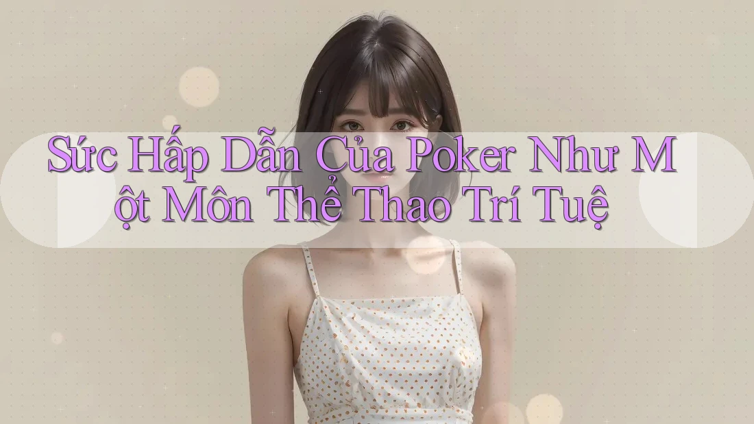 Sức Hấp Dẫn Của Poker Như Một Môn Thể Thao Trí Tuệ Sức Hấp Dẫn Của Poker Như Một Môn Thể Thao Trí Tuệ
