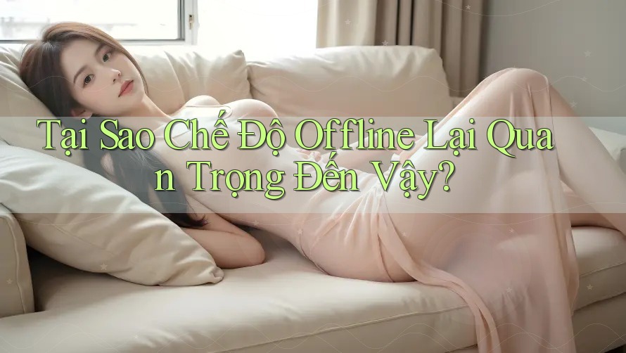 Tại Sao Chế Độ Offline Lại Quan Trọng Đến Vậy? Tại Sao Chế Độ Offline Lại Quan Trọng Đến Vậy?
