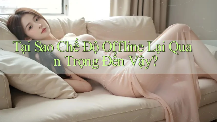 Tại Sao Chế Độ Offline Lại Quan Trọng Đến Vậy? Tại Sao Chế Độ Offline Lại Quan Trọng Đến Vậy?