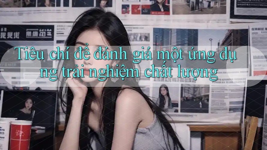 Tiêu chí để đánh giá một ứng dụng trải nghiệm chất lượng Tiêu chí để đánh giá một ứng dụng trải nghiệm chất lượng