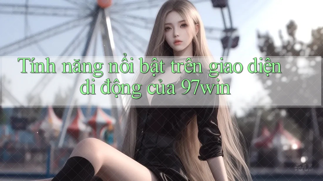 Tính năng nổi bật trên giao diện di động của 97win