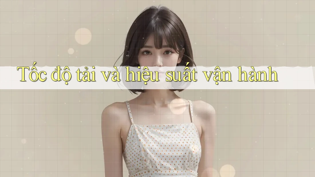Tốc độ tải và hiệu suất vận hành Tốc độ tải và hiệu suất vận hành