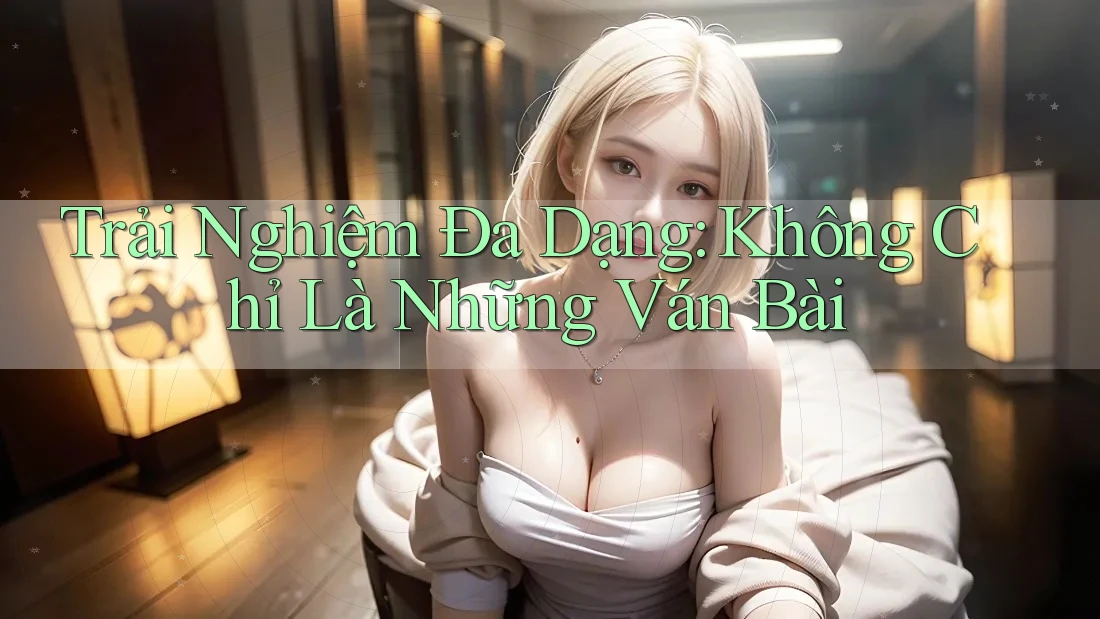 Trải nghiệm đa dạng, không chỉ là những ván bài Trải nghiệm đa dạng, không chỉ là những ván bài