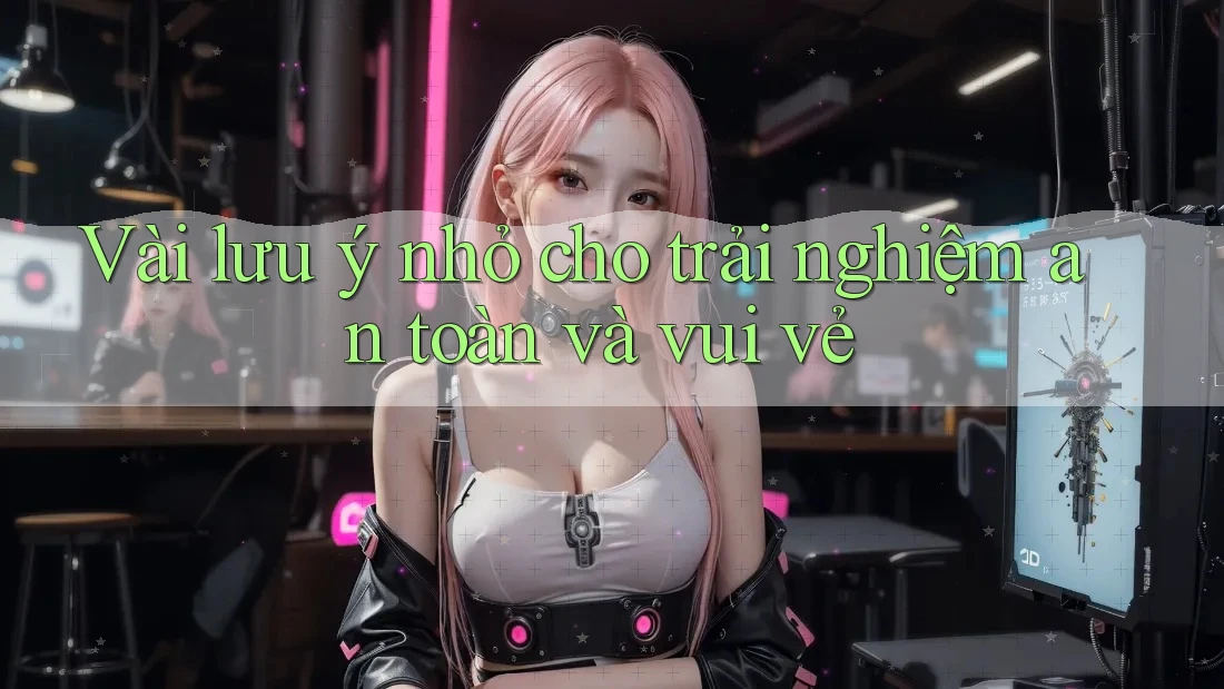 Vài lưu ý nhỏ cho trải nghiệm an toàn và vui vẻ Vài lưu ý nhỏ cho trải nghiệm an toàn và vui vẻ