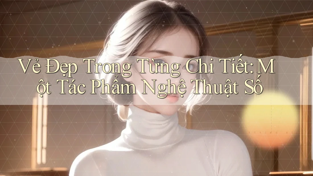 Vẻ Đẹp Trong Từng Chi Tiết: Một Tác Phẩm Nghệ Thuật Số Vẻ Đẹp Trong Từng Chi Tiết: Một Tác Phẩm Nghệ Thuật Số